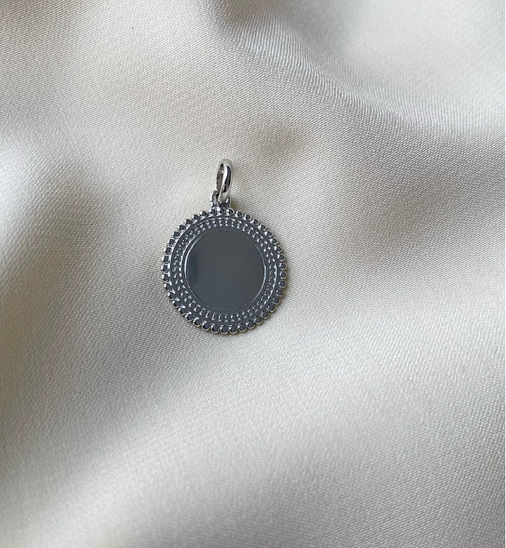 médaillon femme qualité julide bijoux argent  idée cadeau